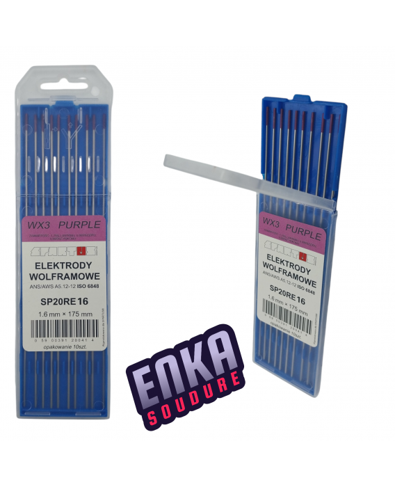 ÉLECTRODE EN TUNGSTÈNE (WX3...