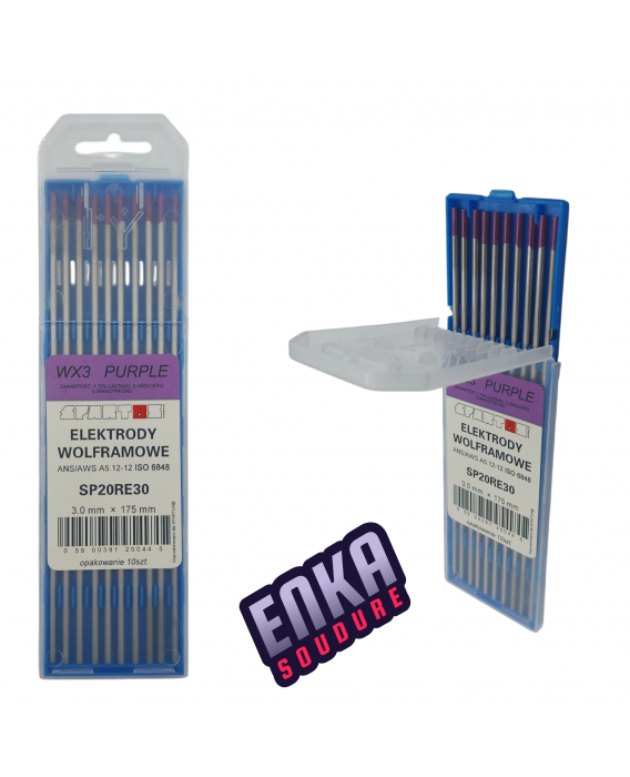 ÉLECTRODE EN TUNGSTÈNE (WX3...