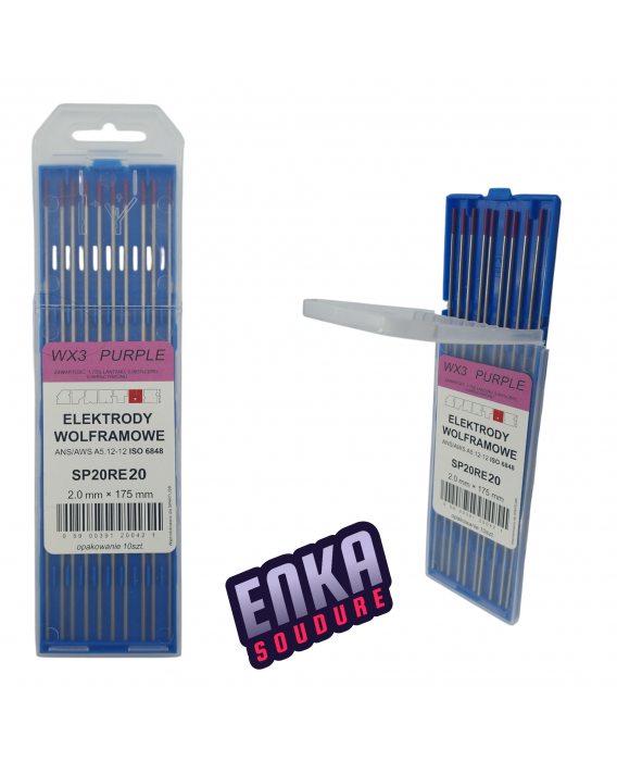 ÉLECTRODE EN TUNGSTÈNE (WX3...