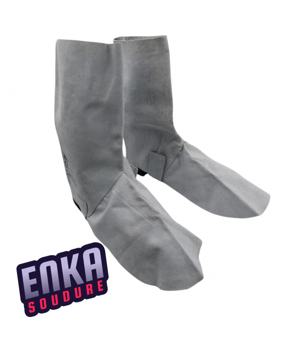 Polainas de soldadura de cuero