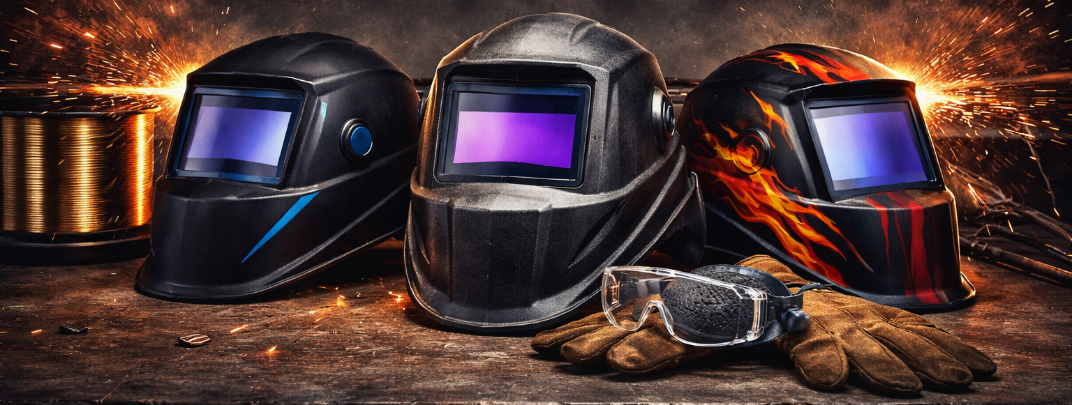 Casques de soudeur